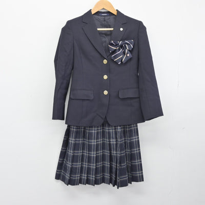 【中古】千葉県 二松學舎大学附属柏中学校 女子制服 4点（ブレザー・スカート・スカート）sf039142