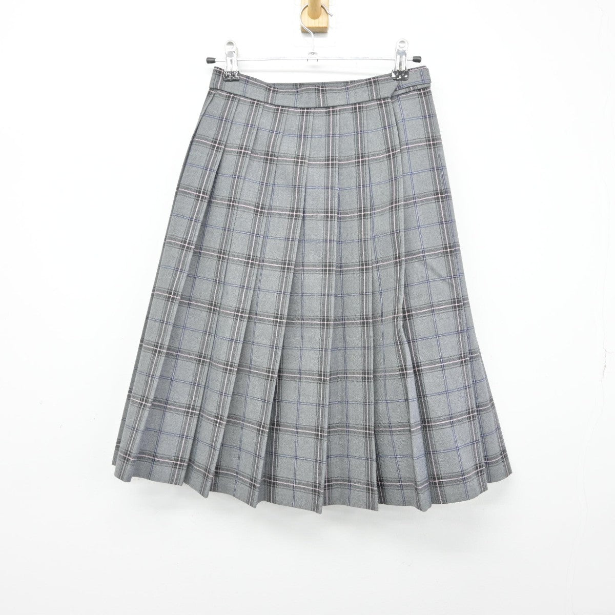 【中古】東京都 開進第三中学校 女子制服 3点（シャツ・ニットベスト・スカート）sf039146