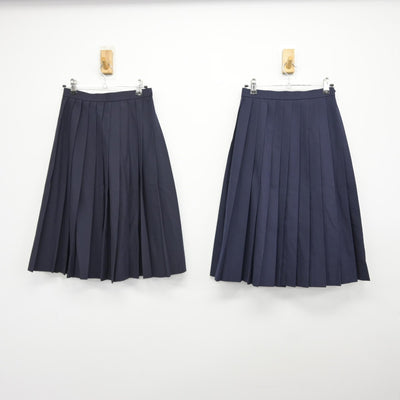 【中古】兵庫県 笹原中学校 女子制服 4点（ブレザー・スカート）sf039175