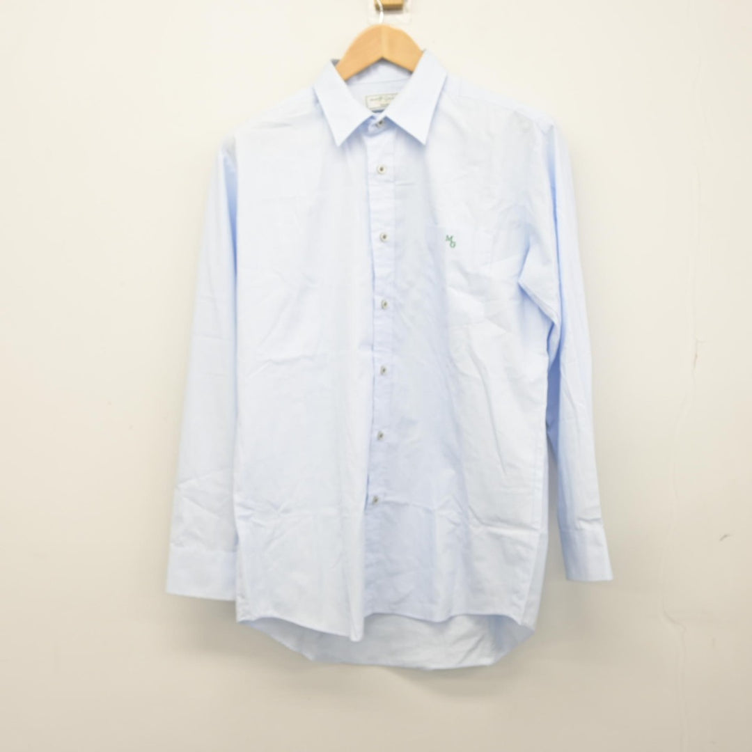 【中古】大阪府 箕面学園高等学校 男子制服 3点（シャツ・ニット）sf039180