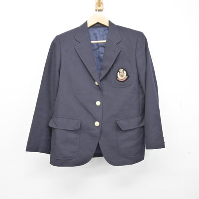 【中古】群馬県 藤岡北高等学校 女子制服 2点（ブレザー・スカート）sf039185