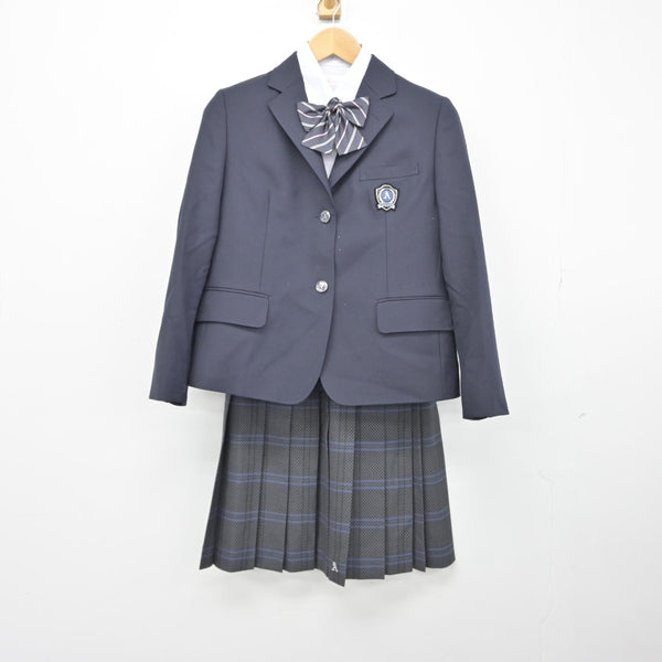 中古】大阪府 旭高等学校 女子制服 4点（ブレザー・シャツ・スカート）sf039188 | 中古制服通販パレイド