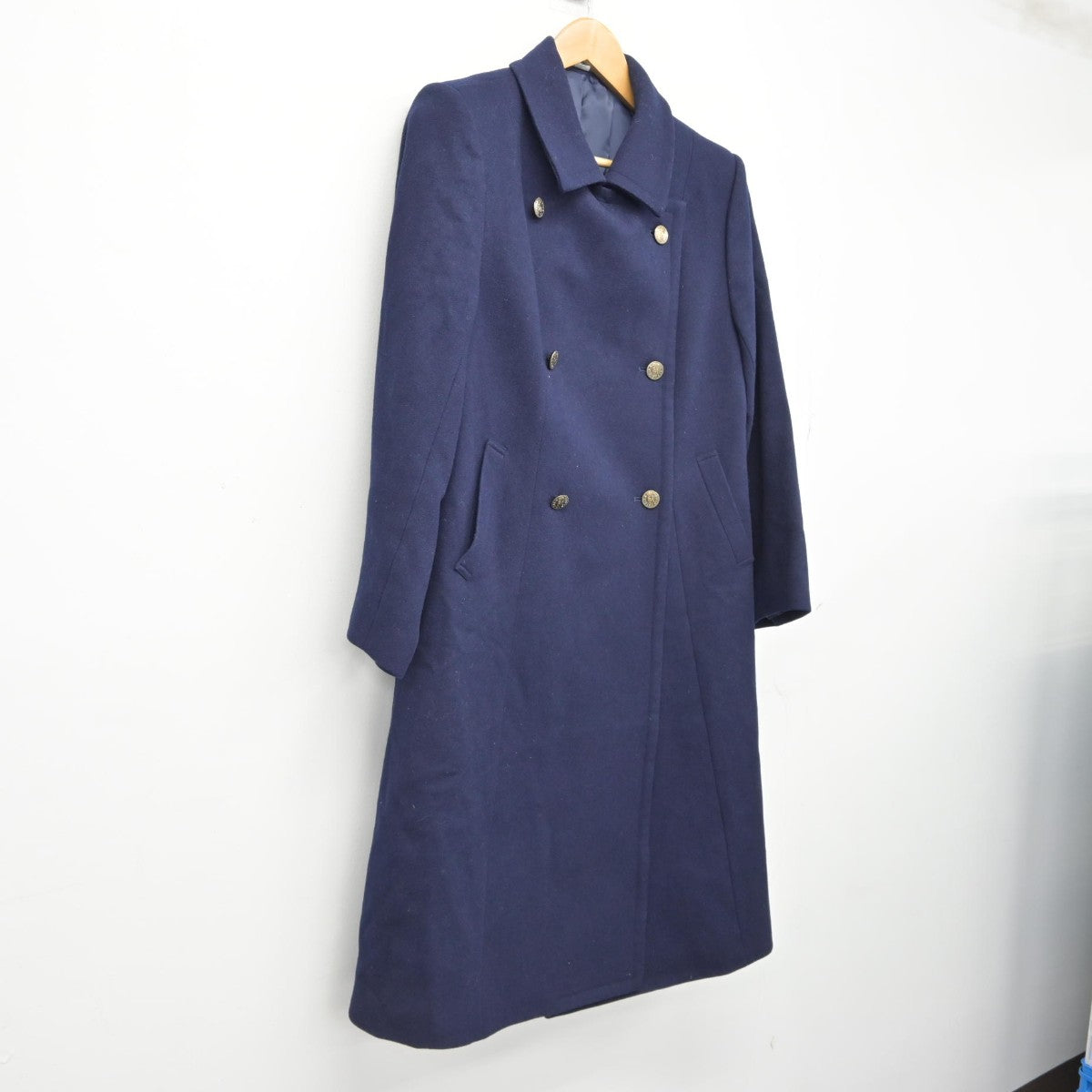 【中古】兵庫県 神戸海星女子学院中学校高等学校 女子制服 1点（コート）sf039193