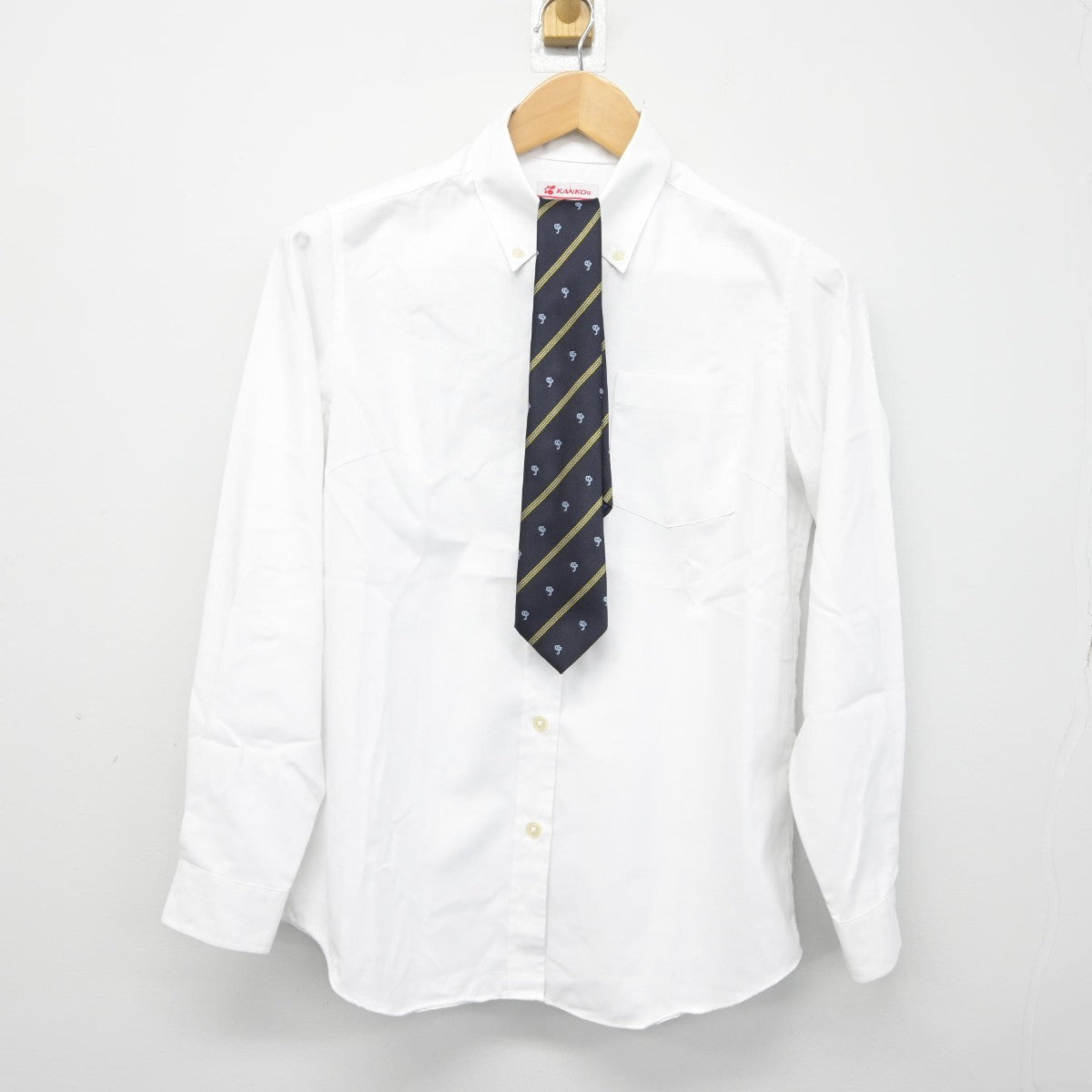 【中古】兵庫県 須磨学園高等学校中学校 女子制服 4点（ニット・シャツ・スカート）sf039195