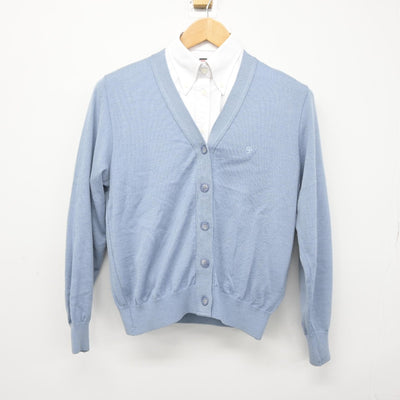 【中古】兵庫県 須磨学園高等学校中学校 女子制服 2点（ニット・シャツ）sf039196