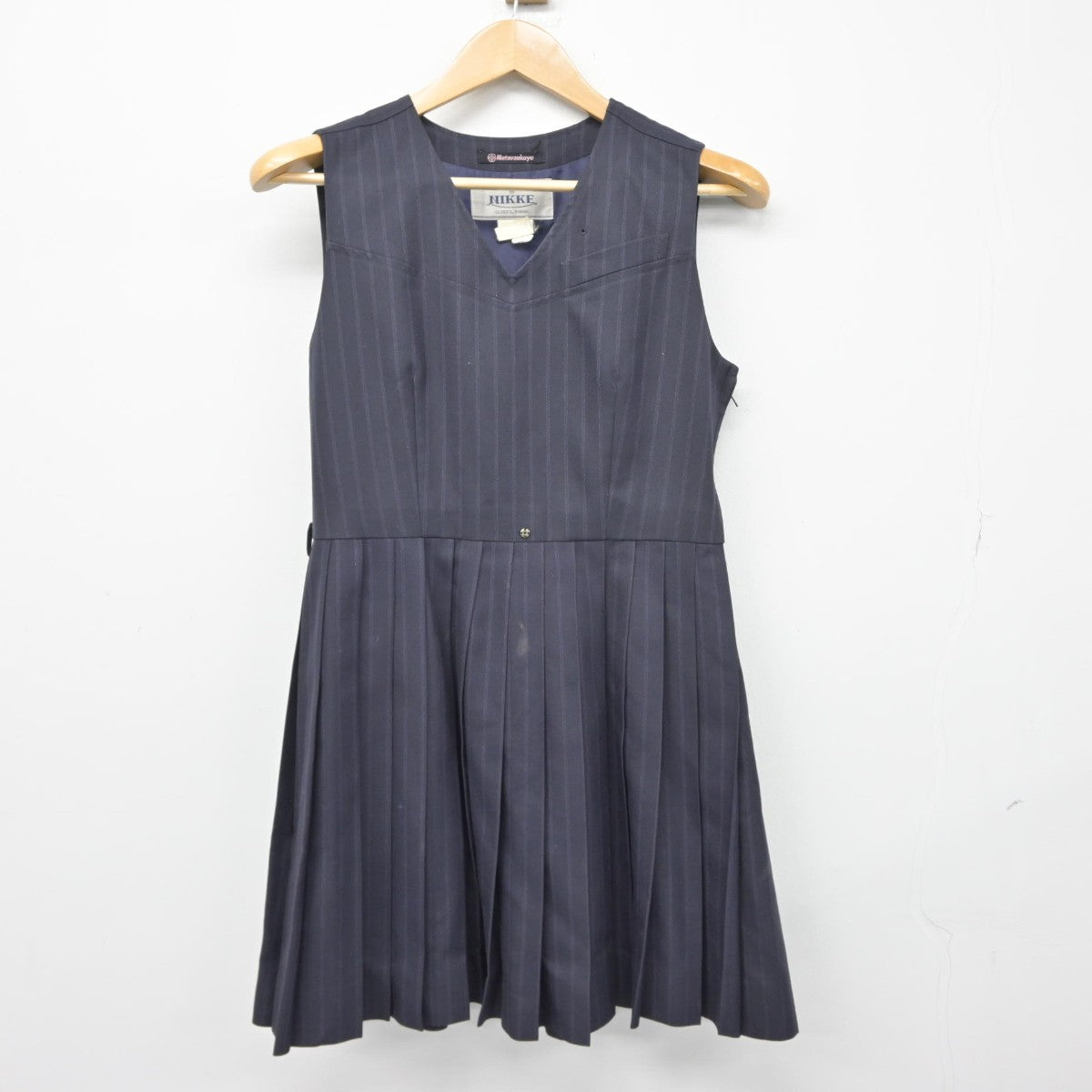 【中古】愛知県 修文女子高等学校/旧制服 女子制服 3点（ブレザー・ジャンパースカート）sf039204