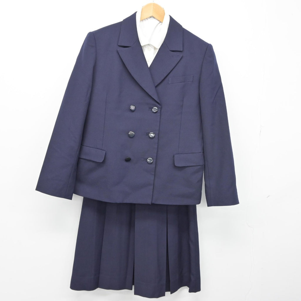 【中古】群馬県 前橋女子高等学校 女子制服 4点（ブレザー・ベスト・シャツ・スカート）sf039207 | 中古制服通販パレイド