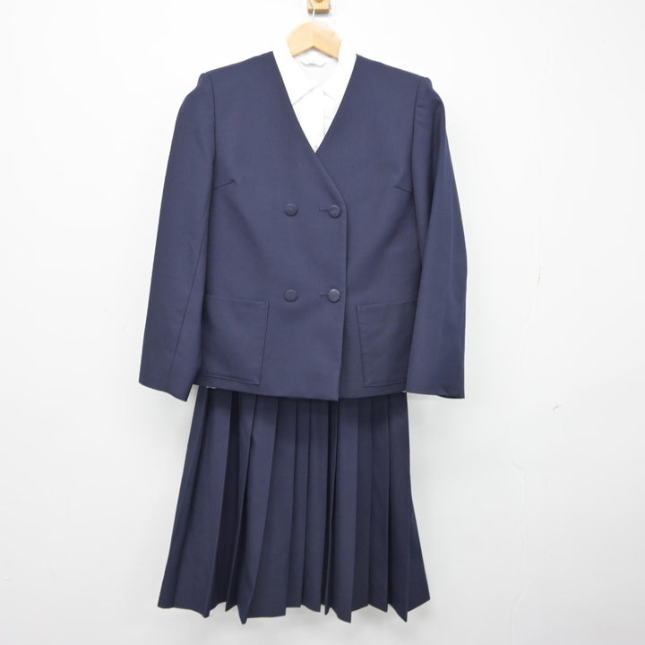 中古】群馬県 前橋市立桂萱中学校 女子制服 4点（ブレザー・ベスト・シャツ・スカート）sf039215 | 中古制服通販パレイド