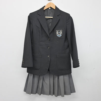 【中古】宮城県 東北生活文化大学高等学校 女子制服 2点（ブレザー・スカート）sf039247