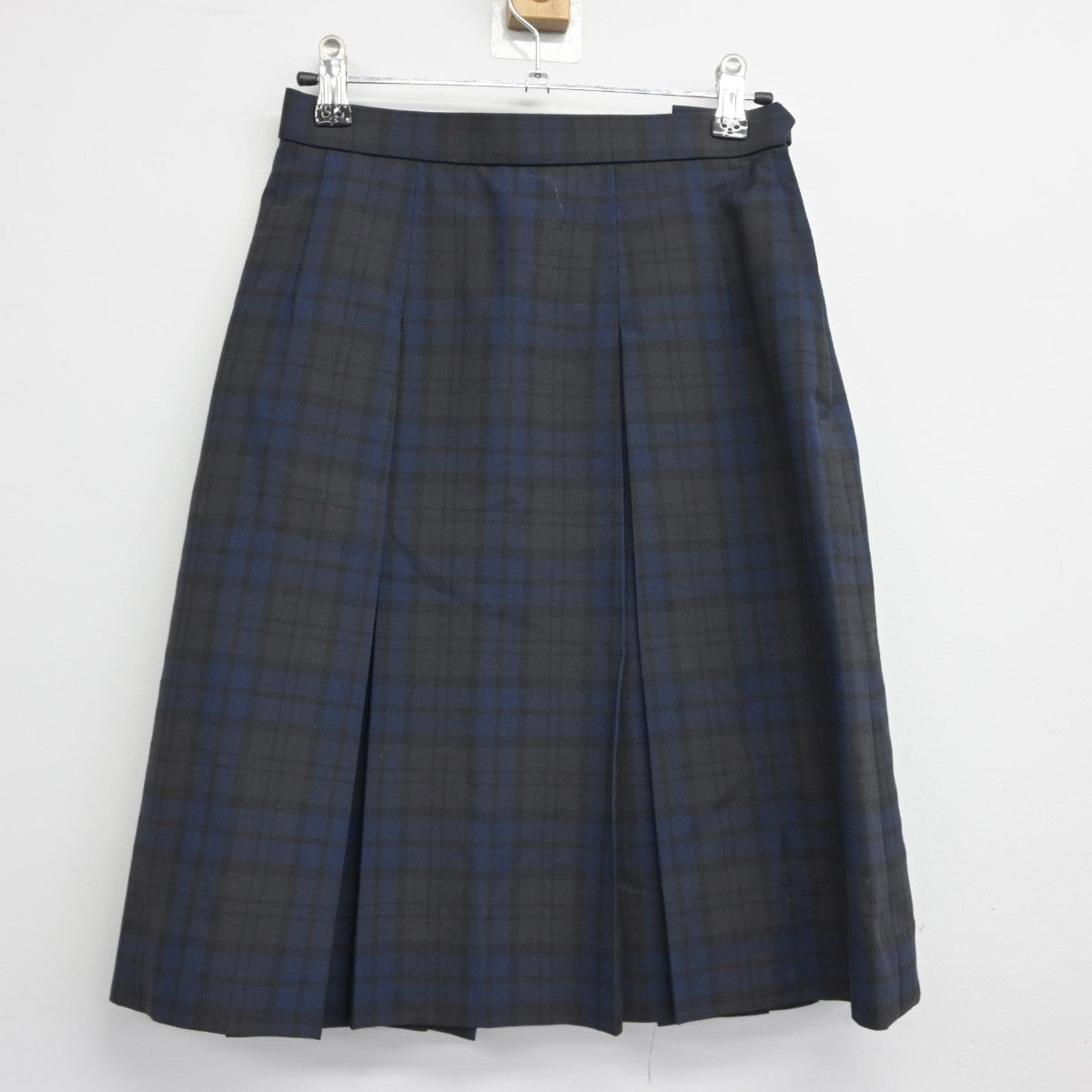 【中古】北海道 澄川中学校 女子制服 2点（ベスト・スカート）sf039252