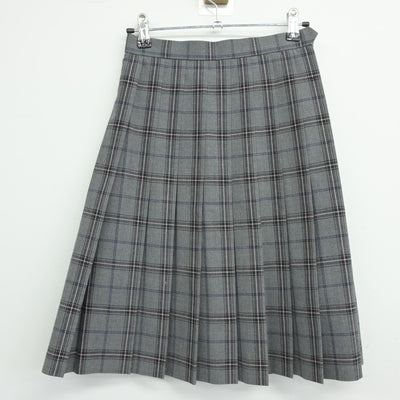 【中古】東京都 開進第三中学校 女子制服 2点（ニットベスト・スカート）sf039255