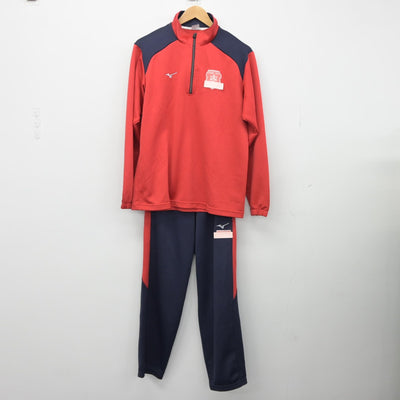 【中古】大分県 大分鶴崎高等学校 男子制服 2点（体操服 上・ジャージ 下）sf039264