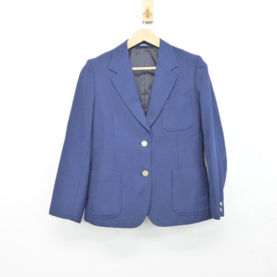 【中古】茨城県 けやき台中学校 女子制服 3点（ブレザー・スカート）sf039284