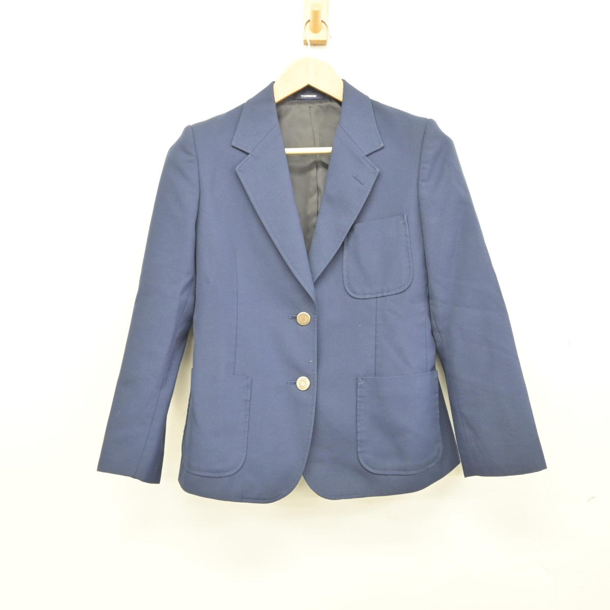 【中古】茨城県 けやき台中学校 女子制服 3点（ブレザー・スカート）sf039285