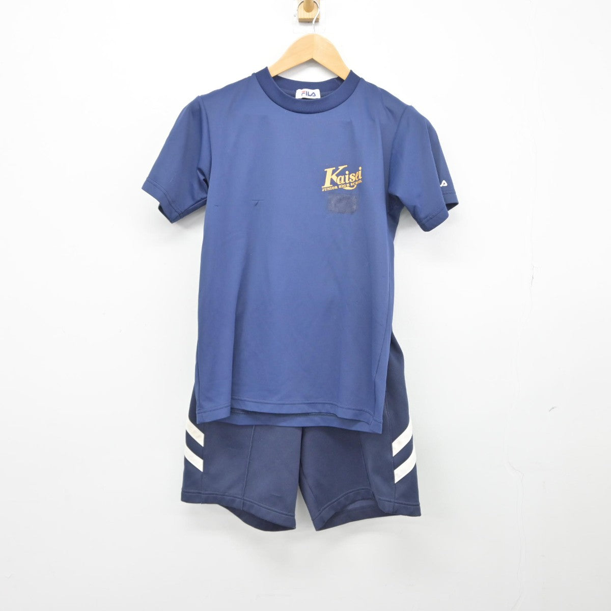 【中古】茨城県 水海道西中学校 女子制服 2点（体操服 上・体操服 下）sf039298