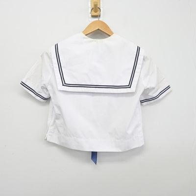 【中古】京都府 田辺中学校 女子制服 3点（セーラー服）sf039314