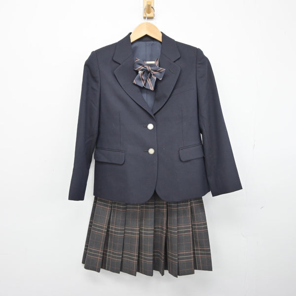 人気豊富な東京 安田学園高等学校 女子制服 4点（ブレザー・スカート）sf001908 学生服