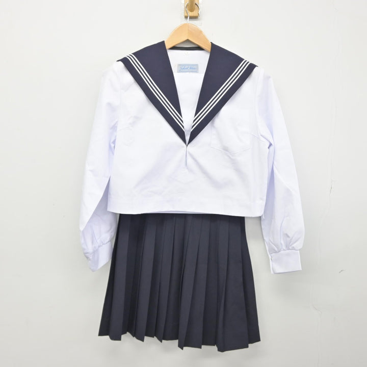 【中古】愛知県 西尾高等学校/旧制服 女子制服 2点（セーラー服・スカート）sf039330 | 中古制服通販パレイド