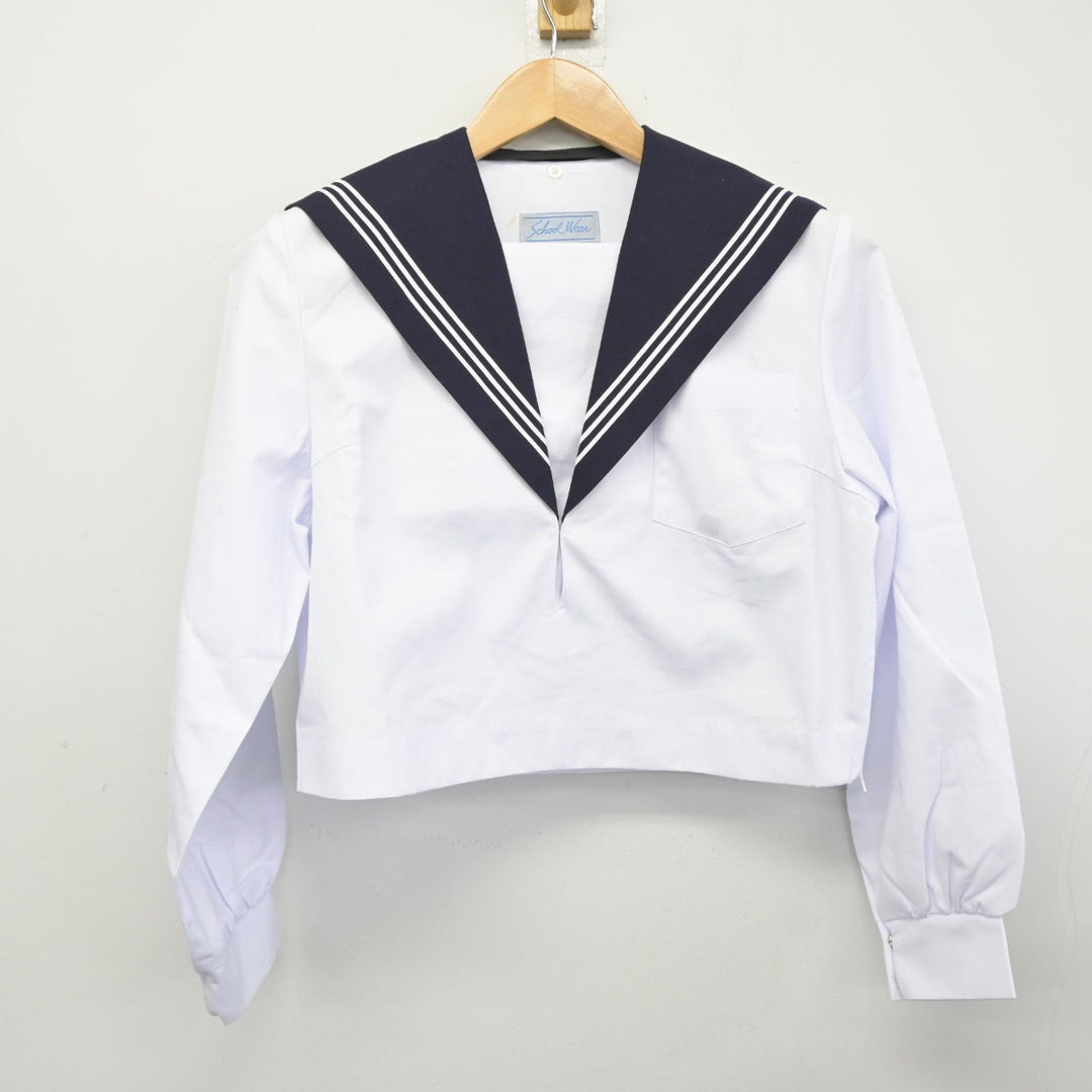 中古】愛知県 西尾高等学校/旧制服 女子制服 2点（セーラー服・スカート）sf039330 | 中古制服通販パレイド