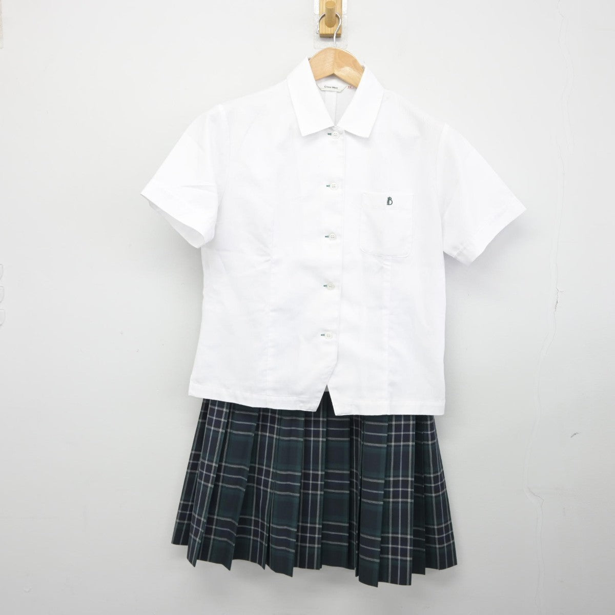 【中古】東京都 文京学院大学女子高等学校 女子制服 3点（シャツ・スカート）sf039336