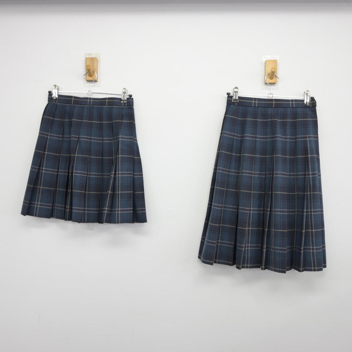 【中古】大阪府 枚方なぎさ高等学校 女子制服 5点（ブレザー・シャツ・スカート・スカート）sf039340