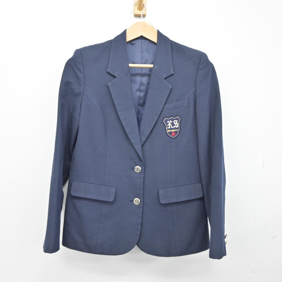 中古】山梨県 甲府昭和高等学校 女子制服 3点（ブレザー・シャツ