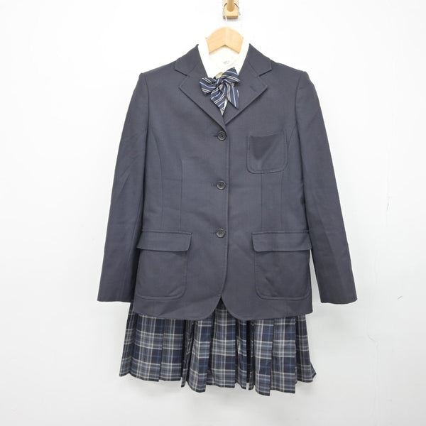 【中古】栃木県 青藍泰斗高等学校 女子制服 4点（ブレザー・シャツ・スカート）sf039361 | 中古制服通販パレイド