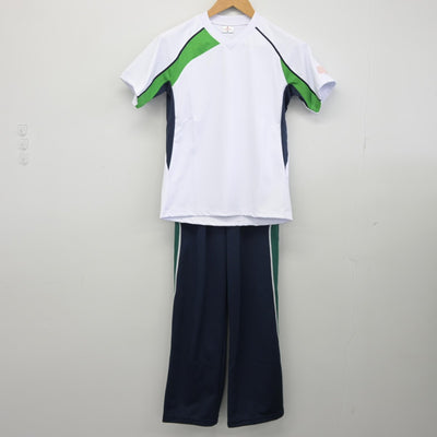 【中古】埼玉県 開智学園 中学･高等学校 女子制服 3点（ジャージ 上・体操服 上・ジャージ 下）sf039371