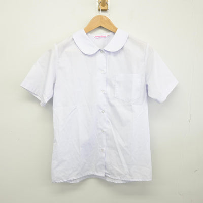 【中古】東京都 瑞江中学校 女子制服 3点（ベスト・シャツ・スカート）sf039404