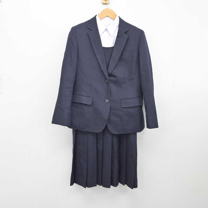 【中古】福岡県 八幡高等学校 女子制服 3点（ブレザー・シャツ・ジャンパースカート）sf039419 | 中古制服通販パレイド