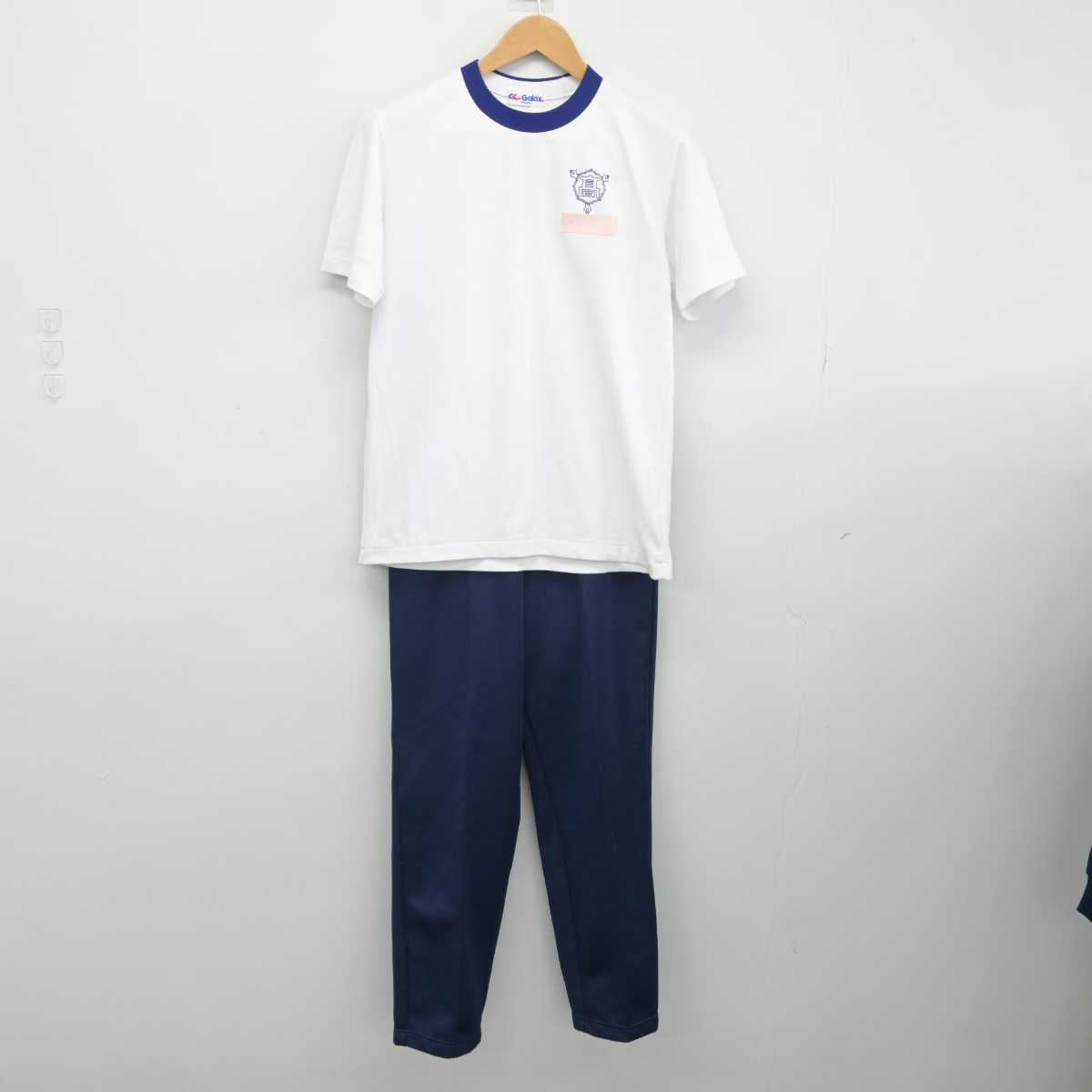 【中古】福岡県 八幡高等学校 女子制服 3点（ジャージ 上・体操服 上・ジャージ 下）sf039423