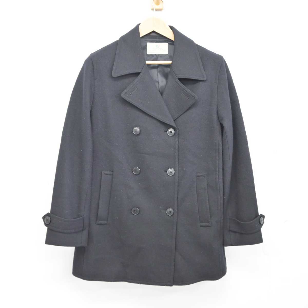 【中古】宮城県 聖和学園高等学校 女子制服 1点（コート）sf039437