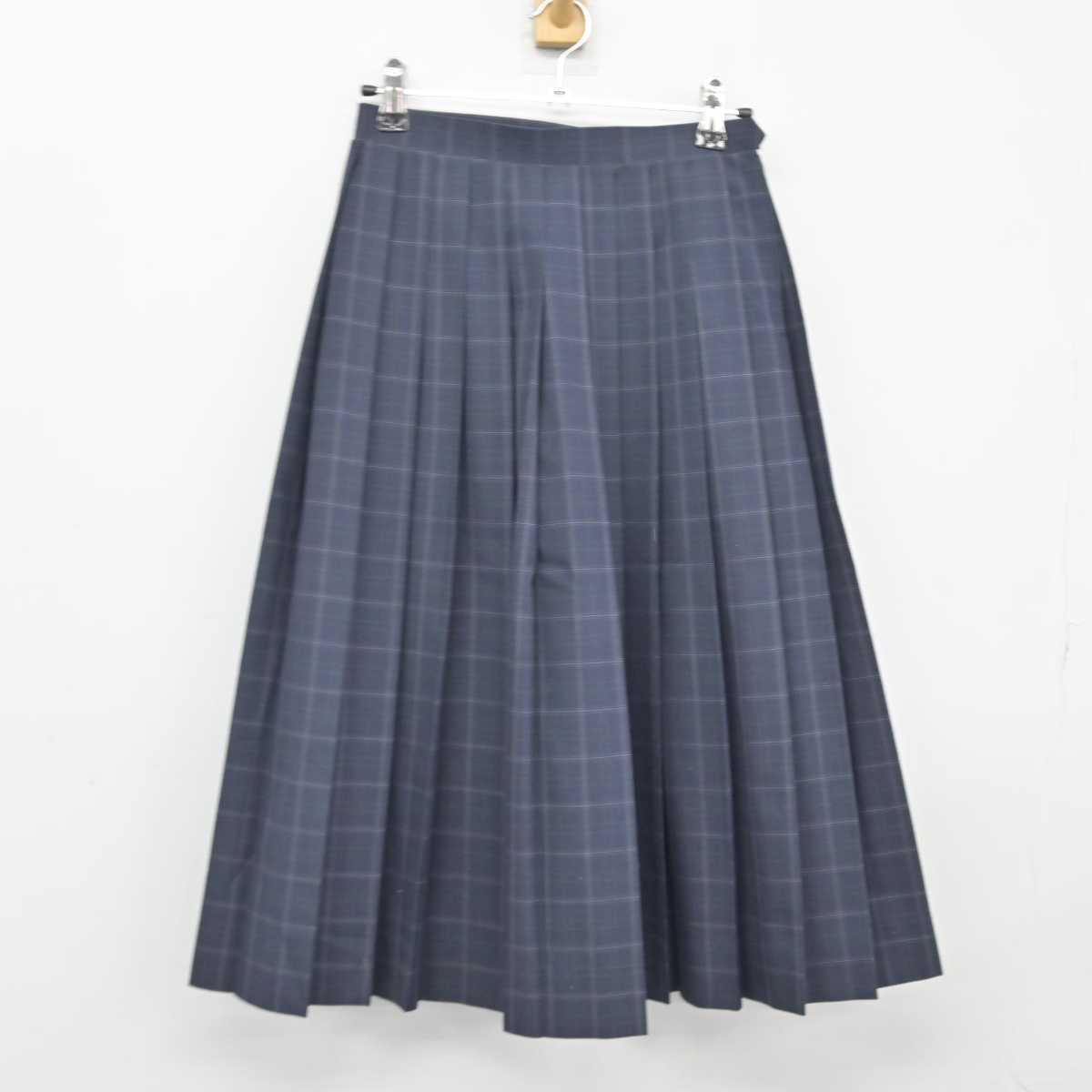 【中古】東京都 立石中学校 女子制服 3点（シャツ・スカート）sf039439