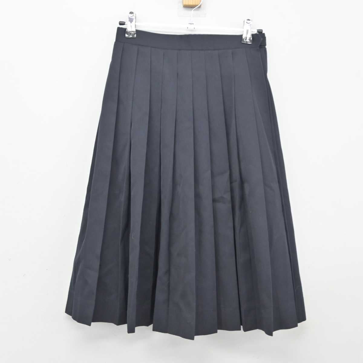 【中古】北海道 厚南中学校 女子制服 3点（セーラー服・スカート）sf039450