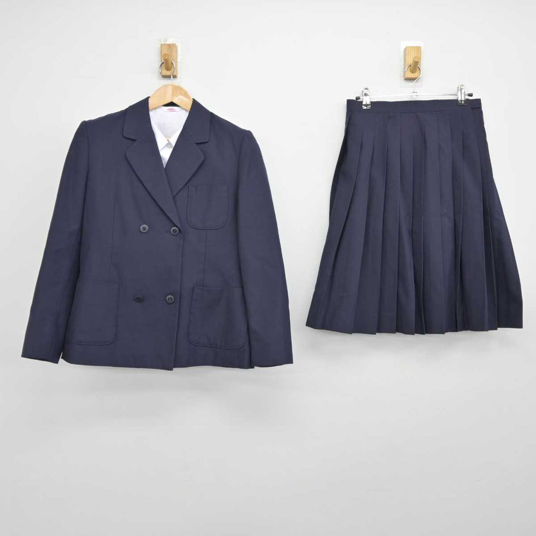 中古】栃木県 宮の原中学校 女子制服 3点（ブレザー・シャツ