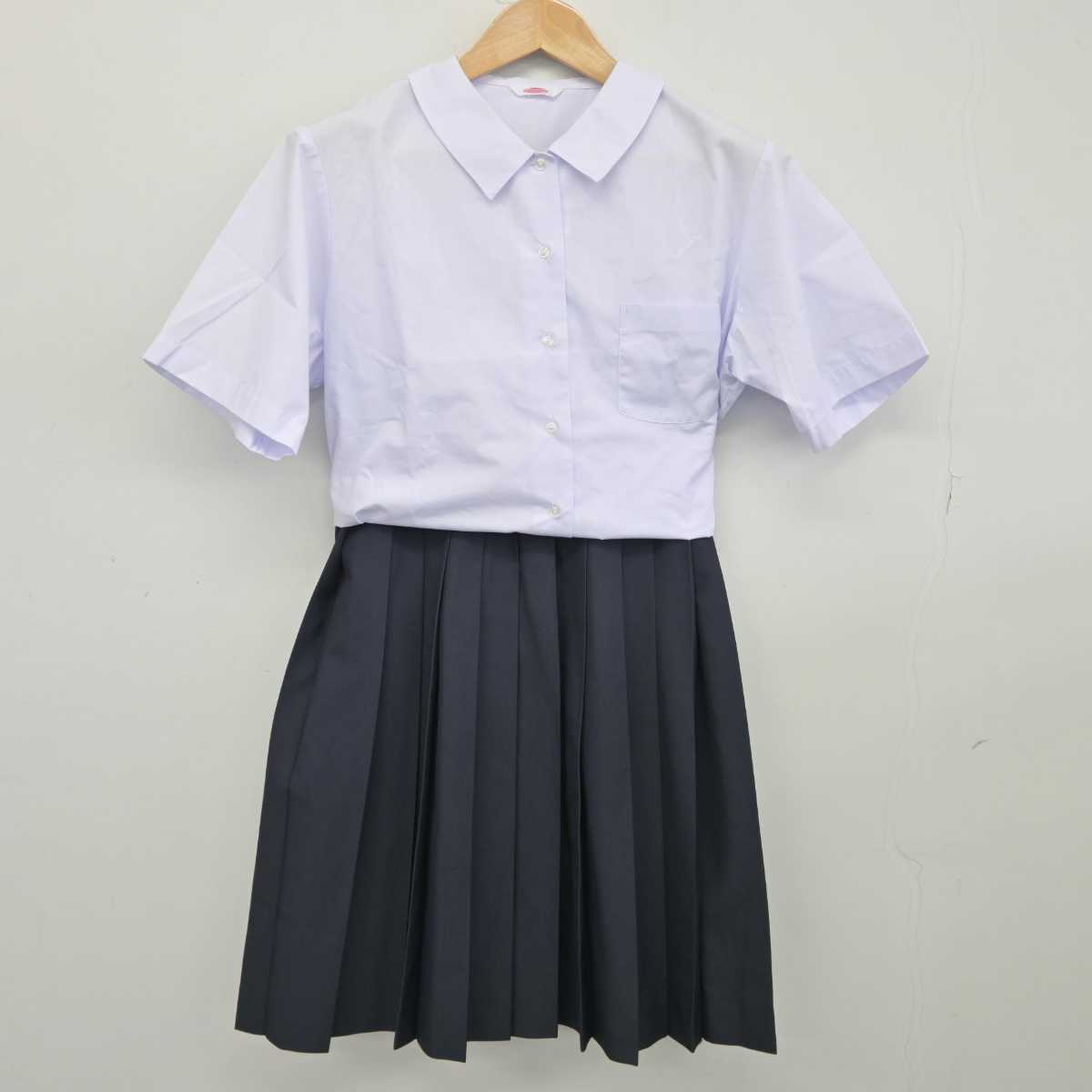 【中古】栃木県 宮の原中学校 女子制服 3点（シャツ・スカート・ズボン）sf039466