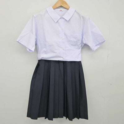 【中古】栃木県 宮の原中学校 女子制服 3点（シャツ・スカート・ズボン）sf039466