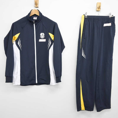 【中古】兵庫県 伊丹高等学校 女子制服 2点（ジャージ 上・ジャージ 下）sf039472