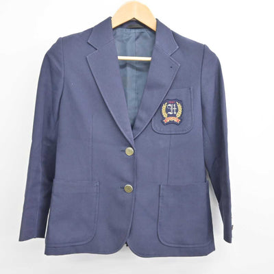 【中古】東京都 羽田中学校 女子制服 2点（ブレザー・スカート）sf039480