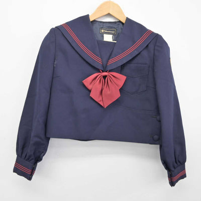 【中古】神奈川県 横浜隼人高等学校 女子制服 1点（セーラー服）sf039499