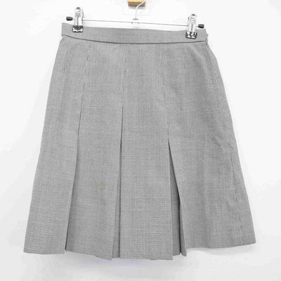 【中古】神奈川県 茅ケ崎中学校 女子制服 2点（ベスト・スカート）sf039501