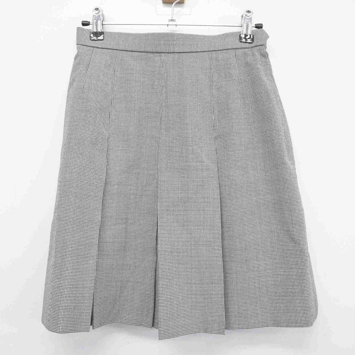 【中古】神奈川県 茅ケ崎中学校 女子制服 2点（ベスト・スカート）sf039502