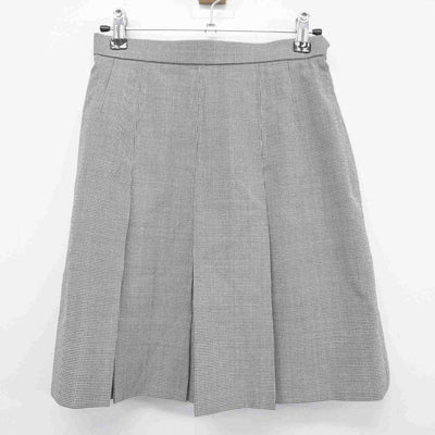 【中古】神奈川県 茅ケ崎中学校 女子制服 2点（ベスト・スカート）sf039502