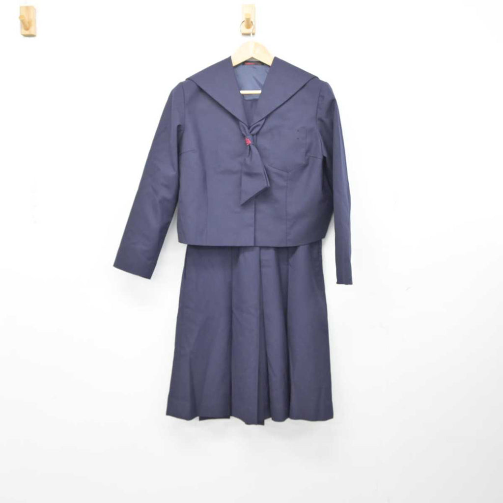 中古】福島県 二本松第三中学校 女子制服 3点（セーラー服・スカート）sf039508 | 中古制服通販パレイド