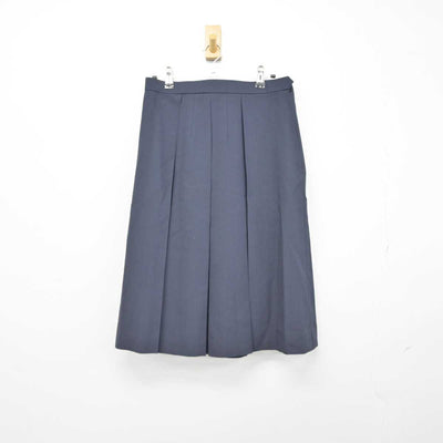 【中古】福島県 二本松第三中学校 女子制服 5点（セーラー服・スカート）sf039509