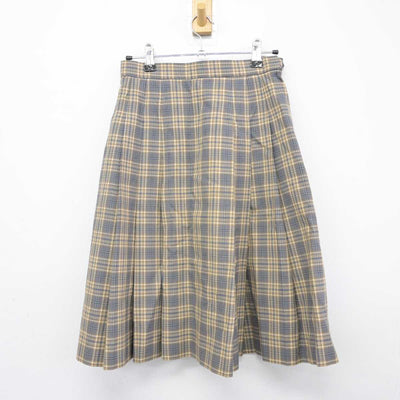 【中古】三重県 高田学苑高田中学校高等学校 女子制服 2点（シャツ・スカート）sf039556