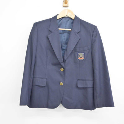 【中古】神奈川県 鴨宮中学校 女子制服 2点（ブレザー・スカート）sf039558