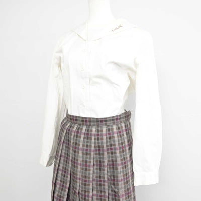 【中古】愛知県 名城大学附属高等学校 女子制服 3点（ブレザー・シャツ・スカート）sf039570