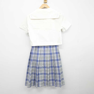 【中古】愛知県 名城大学附属高等学校 女子制服 2点（セーラー服・スカート）sf039572