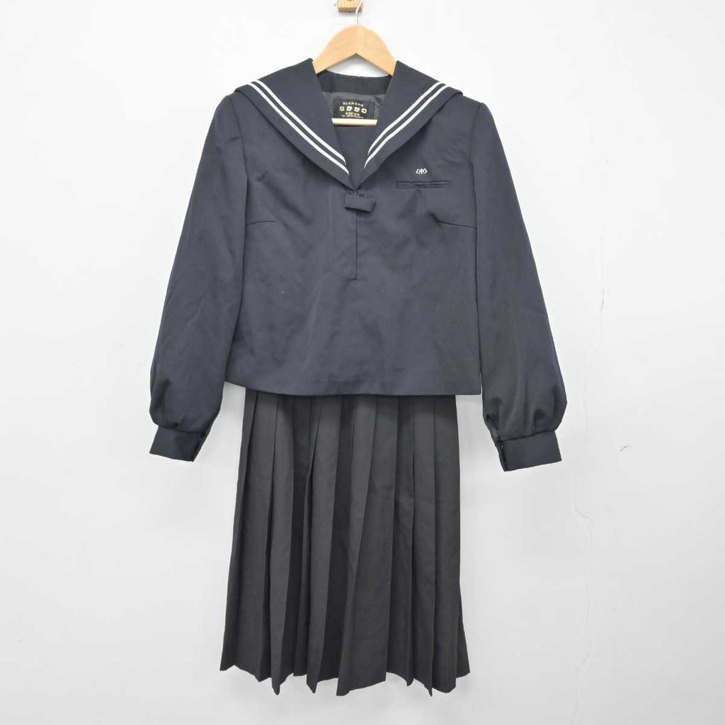 中古】愛知県 宇和島市立津島中学校 女子制服 3点（セーラー服・スカート・スカート）sf039582 | 中古制服通販パレイド